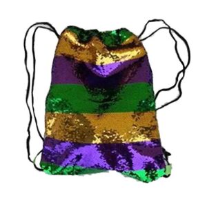 mardi gras sequin sling bag