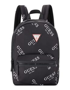 guess originals logo backpack, black