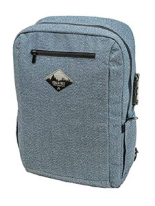 coalatree compass durable travel laptop school bag backpack for men and women, slate