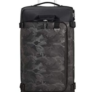 Samsonite Unisex Adults’ Travel Bags, Multicoloured (Camo Grey), L (79 cm-103 L)