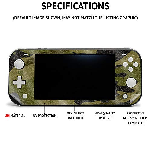 MightySkins Glossy Glitter Skin Compatible with PS5 DualSense Edge Controller - Weed | Protective, Durable High-Gloss Glitter Finish | Easy to Apply & Change Styles | Made in The USA