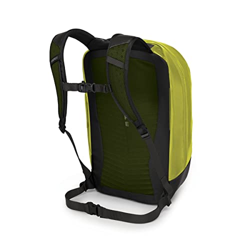 Osprey Transporter Panel Loader Laptop Backpack, Lemongrass Yellow/Black, O/S