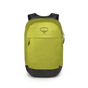 Osprey Transporter Panel Loader Laptop Backpack, Lemongrass Yellow/Black, O/S