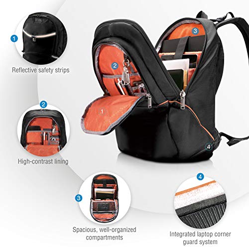 Everki Glide Laptop Backpack‏ for 17.3-Inch Compact, Light (EKP129)