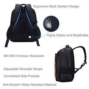 MATMO Dinosaur Backpack Dinosaur Backpacks for Boys School Backpack Kids Bookbag (Dinosaur Backpack 13)