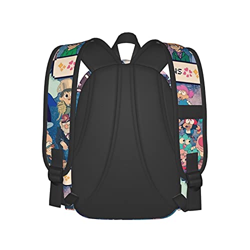 Anime Eddsworld Backpack Unique Travel Laptop Backpack Business Daypack Microfiber Large Backpack For Teen Boys And Girls