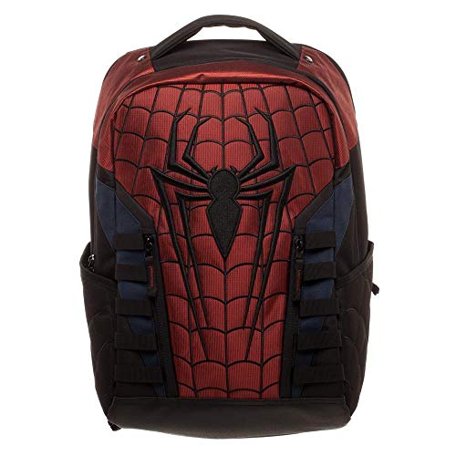 Amazing Spiderman Uniform Suit Comic Book Superhero Backpack Laptop Bag Bookbag