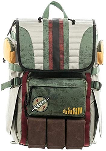 Boba Fett Mando Travel Backpack Rucksack Schoolbag Cosplay Halloween