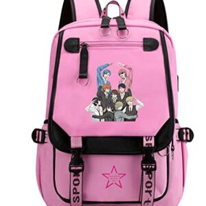 COSABZ Anime Yarichin Bitch Club Yui Tamura Ayato Yuri Backpack Cosplay Laptop Bags Cute Mochila 2 (6)