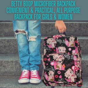 Betty Boop Microfiber Large Backpack - BN91516C#CT1