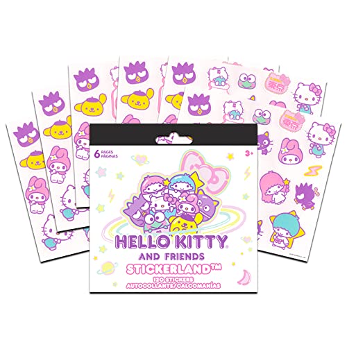 Hello Kitty Preschool Backpack - Bundle with 11” Hello Kitty Mini Backpack, Hello Kitty Stickers, More - Hello Kitty School Backpack for Girls Toddler Kids