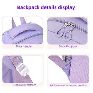 Girls Backpacks 15.6 Inch Laptop School Bag College Backpack Travel Daypack Large Bookbags for Teens Girls College Women Students (Purple)