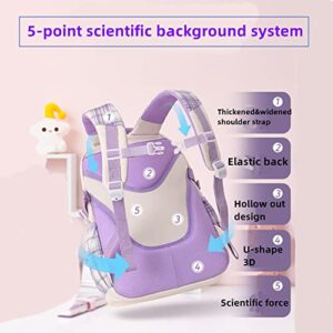 Girls Backpacks 15.6 Inch Laptop School Bag College Backpack Travel Daypack Large Bookbags for Teens Girls College Women Students (Purple)