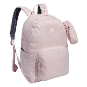 adidas everyday backpack, clear pink/white, one size