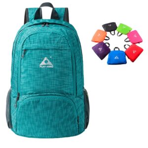 play king foldable waterproof lightweight backpack for shopping travel or hiking, for men or women