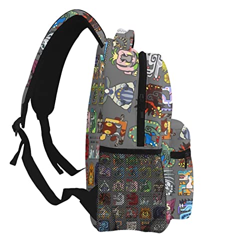 Monster Hunter Backpack,Travel Casual Daypack for Men Women,Multifunction Outdoor Sports Bag