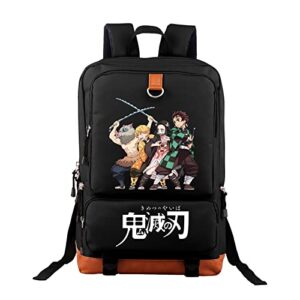 xmcvkpox anime backpack laptop schoolbag travel bagpack middle school college bookbags for boys girls teens
