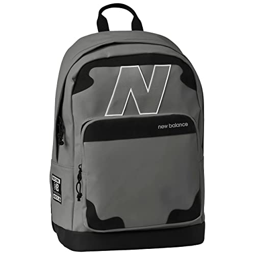 Concept One New Balance Laptop Backpack, Legacy Travel Bag for Men and Women, Grey, One Size