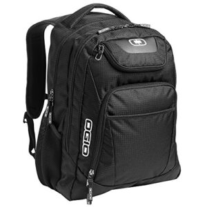 ogio business excelsior backpack – 4 colours / 15.5″ x 11.25″ x – black/silver
