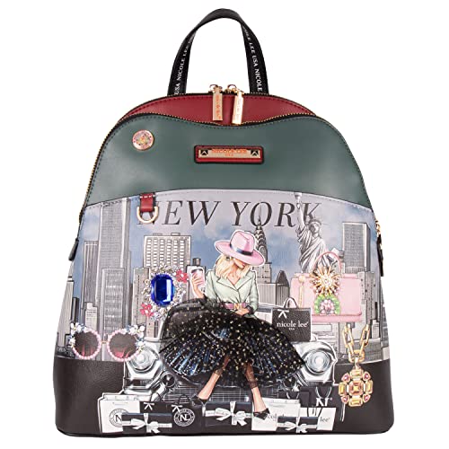 Nicole Lee Success in New York Embellished Medium Backpack - Success in New York