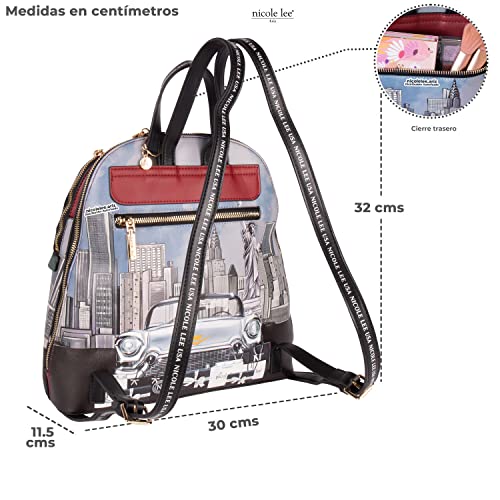 Nicole Lee Success in New York Embellished Medium Backpack - Success in New York