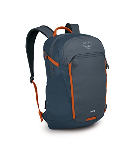 Osprey Axis Laptop Backpack, Tungsten Grey/Muted Space Blue