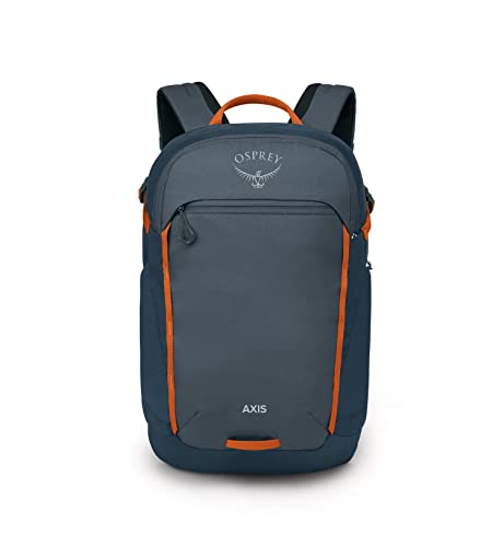 Osprey Axis Laptop Backpack, Tungsten Grey/Muted Space Blue