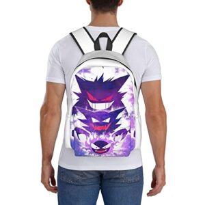 Cute Backpack School Shoulder Bag Laptop Bag Backpack for Teen Boys, Anime Backpack Casual Daypack for Travel