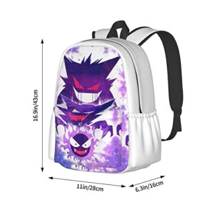 Cute Backpack School Shoulder Bag Laptop Bag Backpack for Teen Boys, Anime Backpack Casual Daypack for Travel