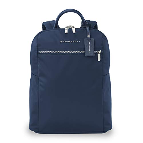 Briggs & Riley Rhapsody-Slim Backpack, Navy, One Size