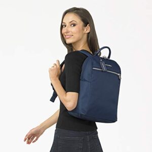 Briggs & Riley Rhapsody-Slim Backpack, Navy, One Size