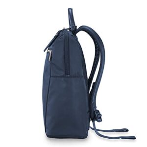 Briggs & Riley Rhapsody-Slim Backpack, Navy, One Size