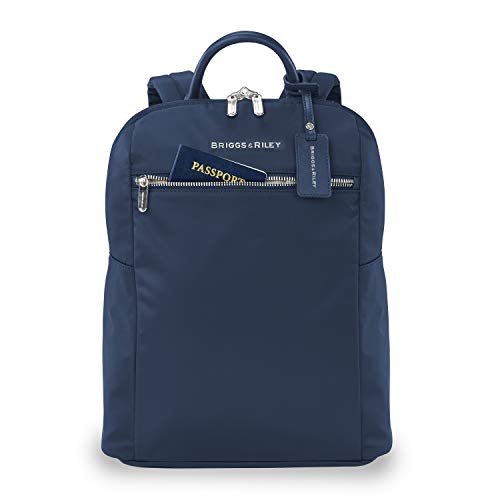 Briggs & Riley Rhapsody-Slim Backpack, Navy, One Size