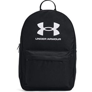 under armour adult loudon backpack , black (001)/white , one size fits all