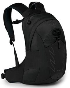 osprey talon jr boy’s hiking backpack , stealth black