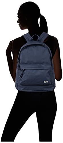 Lacoste Men's Classic Backpack with Croc Logo Core