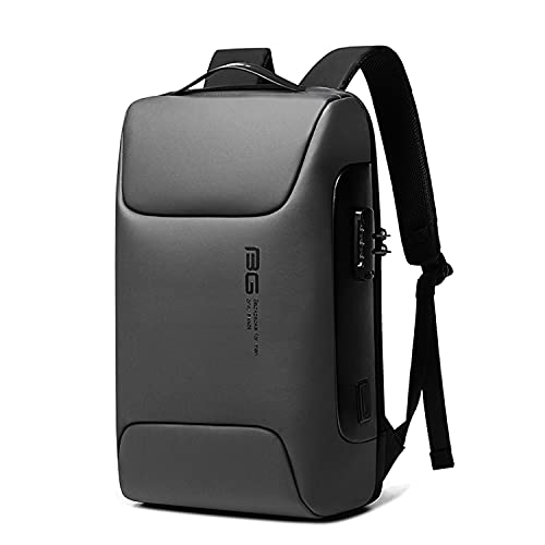 NYF3UFA Travel Laptop Backpack, Business Anti Theft Slim Durable Laptops Backpack with USB Charging Port, 15.6 Inch Notebook(Black)