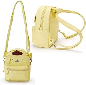 pysug anime doll cosplay light blue bag kawaii mini backpack cute cosplay shoulder bag doll handbag for girls (yellow)