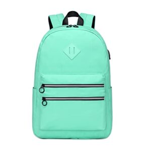 joymoze waterproof school backpack for boy and girl cute women daypack green