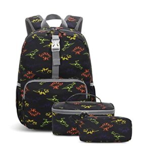 backpack for boys,boys school backpack with lunch box set lightweight kids backpack for boys toddler kindergarten preschool elementary with lunch box and pencil box