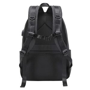 Joymoze Waterproof Stylish Girl Backpack Cute Laptop Backpack for Women Black