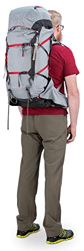 Osprey Aether Pro 70 Men's Backpacking Backpack, Kepler Grey, Medium