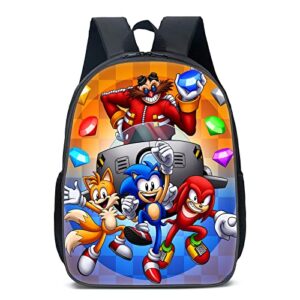 Gbawxoz Cartoon Game Backpack Large Capacity Book Bag Multifunction Travel Daypack for Teen Laptop Bag 2