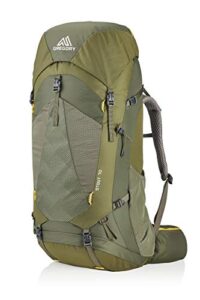 gregory mountain products stout men’s 70 backpack , fennel green