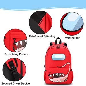 Kids Backpack for Boys Girls Kawaii Hiking Backpack Waterproof Travel Backpacks for Women Men, 17-Inch Cute School Bookbag for Student