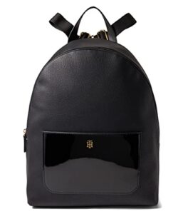 tommy hilfiger millie ii medium dome backpack black one size
