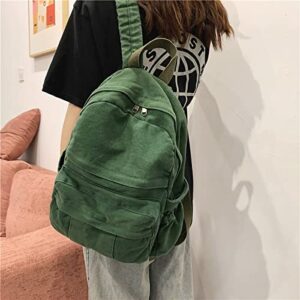GAXOS Laptop Backpack for Women Travel Canvas Backpack for Women Vintage Aesthetic Backpack for School