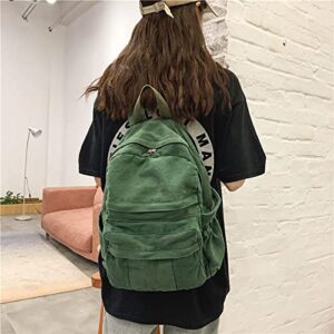 GAXOS Laptop Backpack for Women Travel Canvas Backpack for Women Vintage Aesthetic Backpack for School