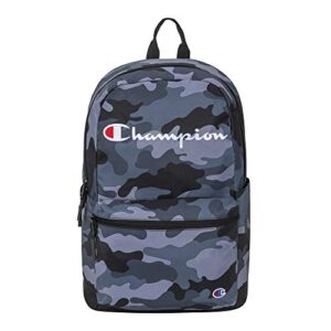 champion unisex adult momentum backpacks, camo/black, one size us