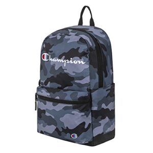 Champion unisex adult Momentum Backpacks, Camo/Black, One Size US